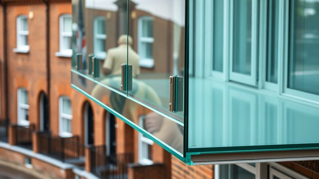 Glass Balcony Installation Winchmore Hill