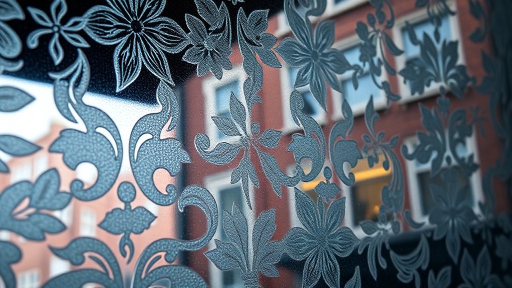 Patterned Decorative Glass Winchmore Hill